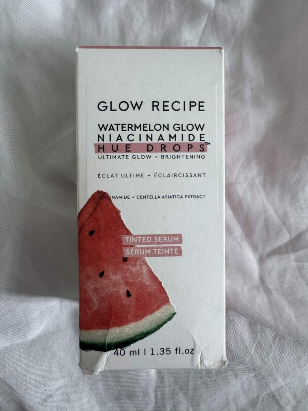 Glow Recipe Watermelon Glow Niacinamide Hue Drops Tinted Serum 40mL